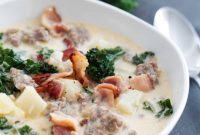 Hearty Tuscan Sausage and Kale Soup