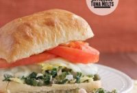 Decadent Spinach Artichoke Tuna Melts