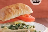 Creamy Spinach Artichoke Tuna Melts
