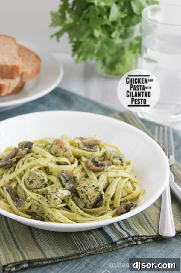 Green Goddess Chicken Pasta 1 featured 5732