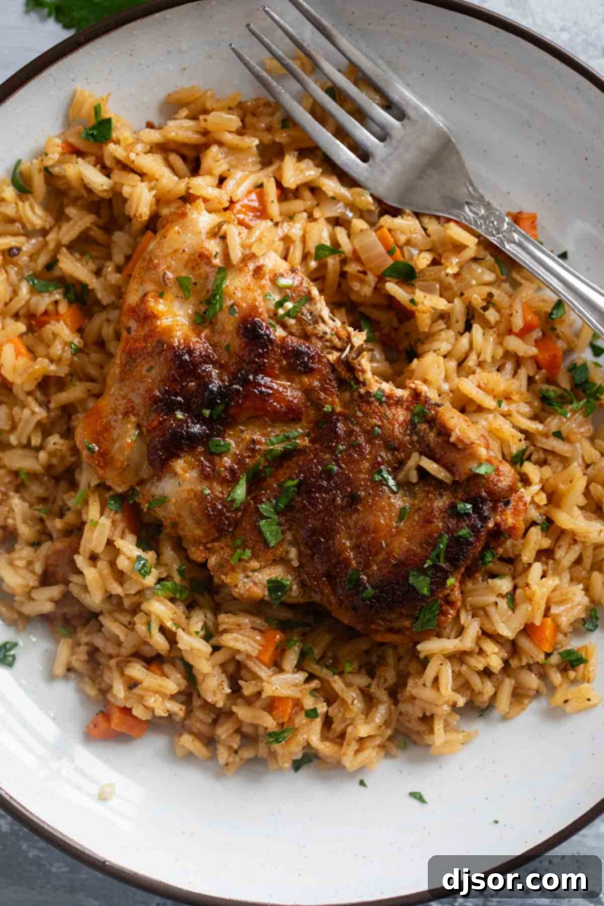 Golden Comfort: Chicken and Rice 1 featured 5750