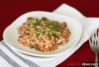Creamy Sausage Risotto