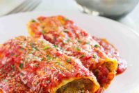 Hearty Beef Manicotti