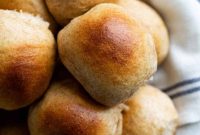 Golden Whole Wheat Rolls