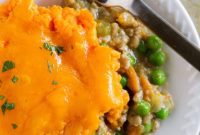 Golden Sweet Potato Topped Turkey Shepherds Pie