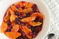 Sweet-Tart Orange Cranberry Compote