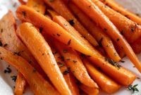 Honey Glazed Roasted Carrots