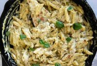Creamy Pesto Chicken Pasta