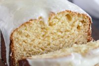 Double Eggnog Glazed Loaf