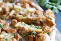 Sticky Teriyaki Chicken Pizza