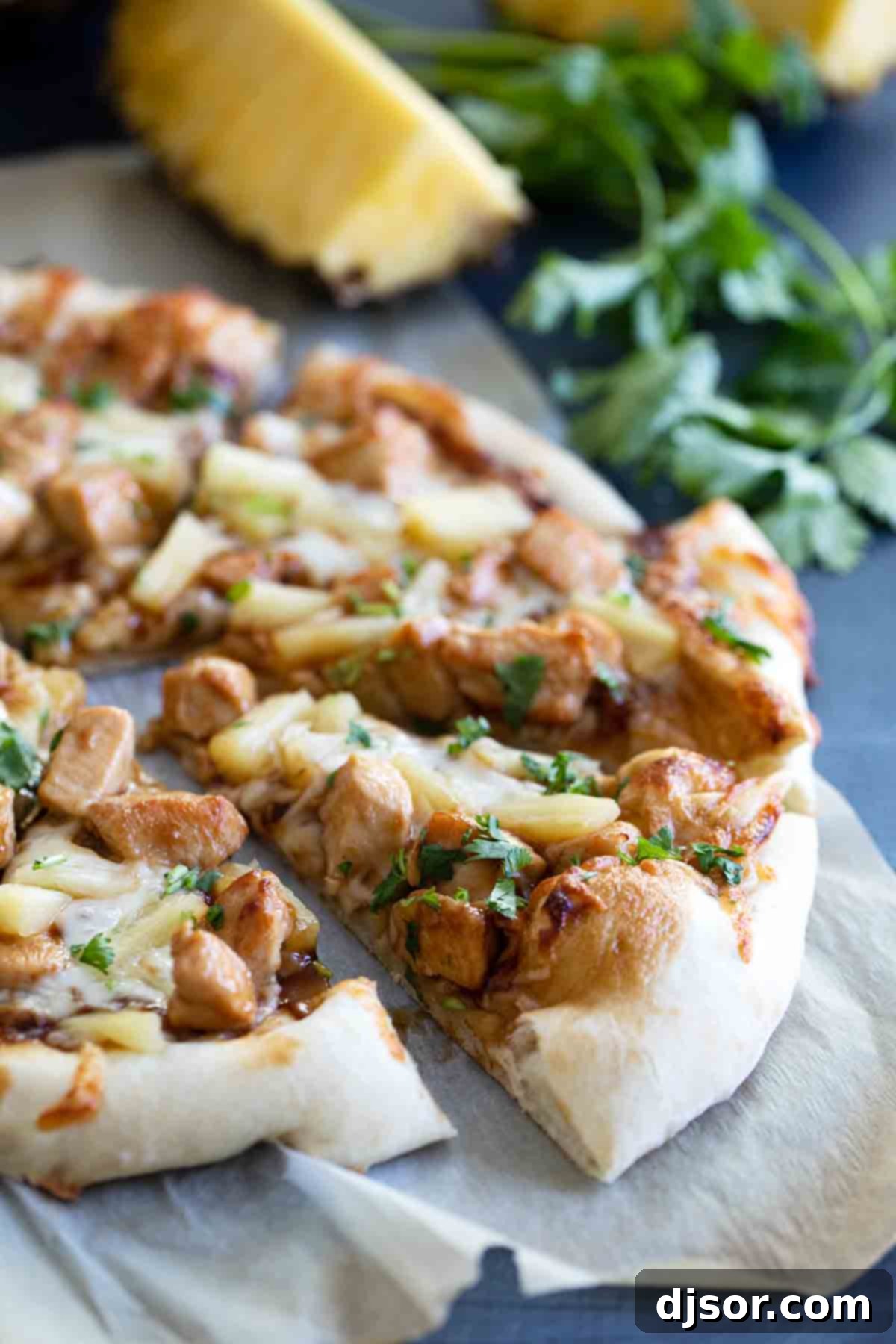 Sticky Teriyaki Chicken Pizza 1 featured 6635