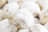 Mexican Snowball Cookies