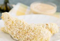 Crispy Coconut Chicken Tenders with Zesty Mango Chutney