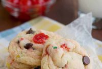 Fun Banana Split Cake Mix Cookies