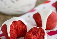 Rich Red Velvet Rolls Drizzled with Cream Cheese Glaze