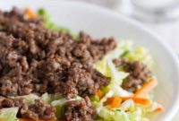 Zesty Asian Beef and Cabbage Slaw