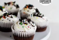 Frozen Cookies and Cream Cupcake Delights