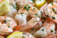 Lemon Garlic Baked Shrimp