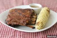 Sticky Honey Mustard Ribs