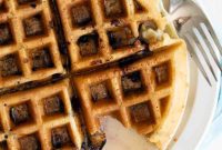 Delicious Blueberry Waffles