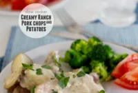 Tender Ranch Pork Chops and Potatoes Slow Cooked to Perfection