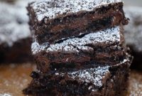 Fudgy Cake Mix Brownies