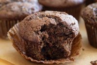 Velvet Chocolate Zucchini Muffins