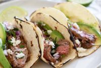 Street Style Flank Steak Tacos