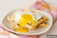 Rachael Ray’s Savory Waffle Hash: Sausage, Potato, and Cheese