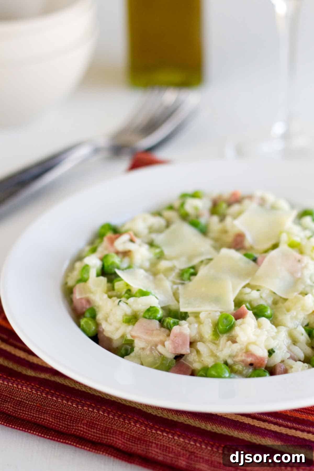 Creamy Ham and Pea Risotto 1 featured 950
