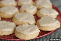 Decadent Butterscotch Glazed Cookies