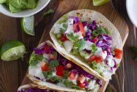 Zesty Baja Fish Tacos