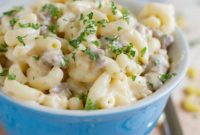 Skillet Sausage Mac and Cheese