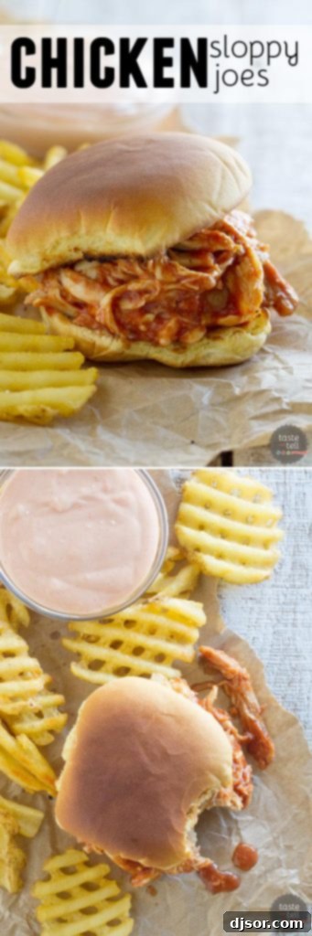 Cookbook Favorite Chicken Sloppy Joes 6 Easy 15-minute Chicken Sloppy Joes: a perfect weeknight dinner