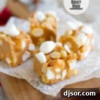 Golden Treasure Bites 2 Blonde Rocky Road from www.tasteandtellblog.com