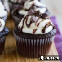 Decadent Chocolate Amaretto Cupcakes 5 Chocolate Cupcakes with Amaretto Flavoring