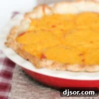 a full Cheeseburger Pie topped with cheese