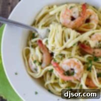 Zesty Lemon Pepper Shrimp Pasta 2 linguine with shrimp