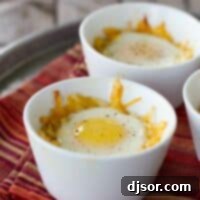 Mexican Egg Nests 2 Individual ramekins with Mexican Style Eggs in a Nest