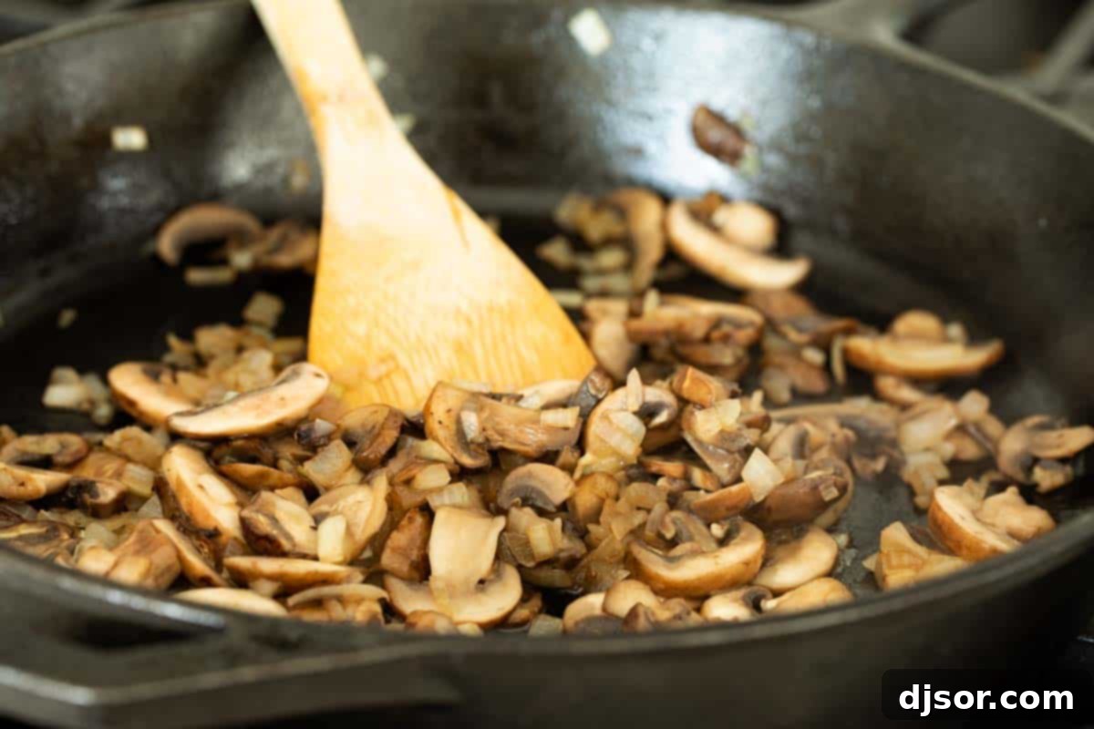 Sauteed Mushrooms and Onions