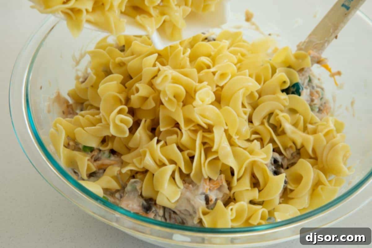 Egg Noodles for Tuna Casserole