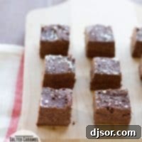 Creamy Salted Caramel Chocolate Fudge 2 Salted Caramel Chocolate Frosting Fudge from www.tasteandtellblog.com