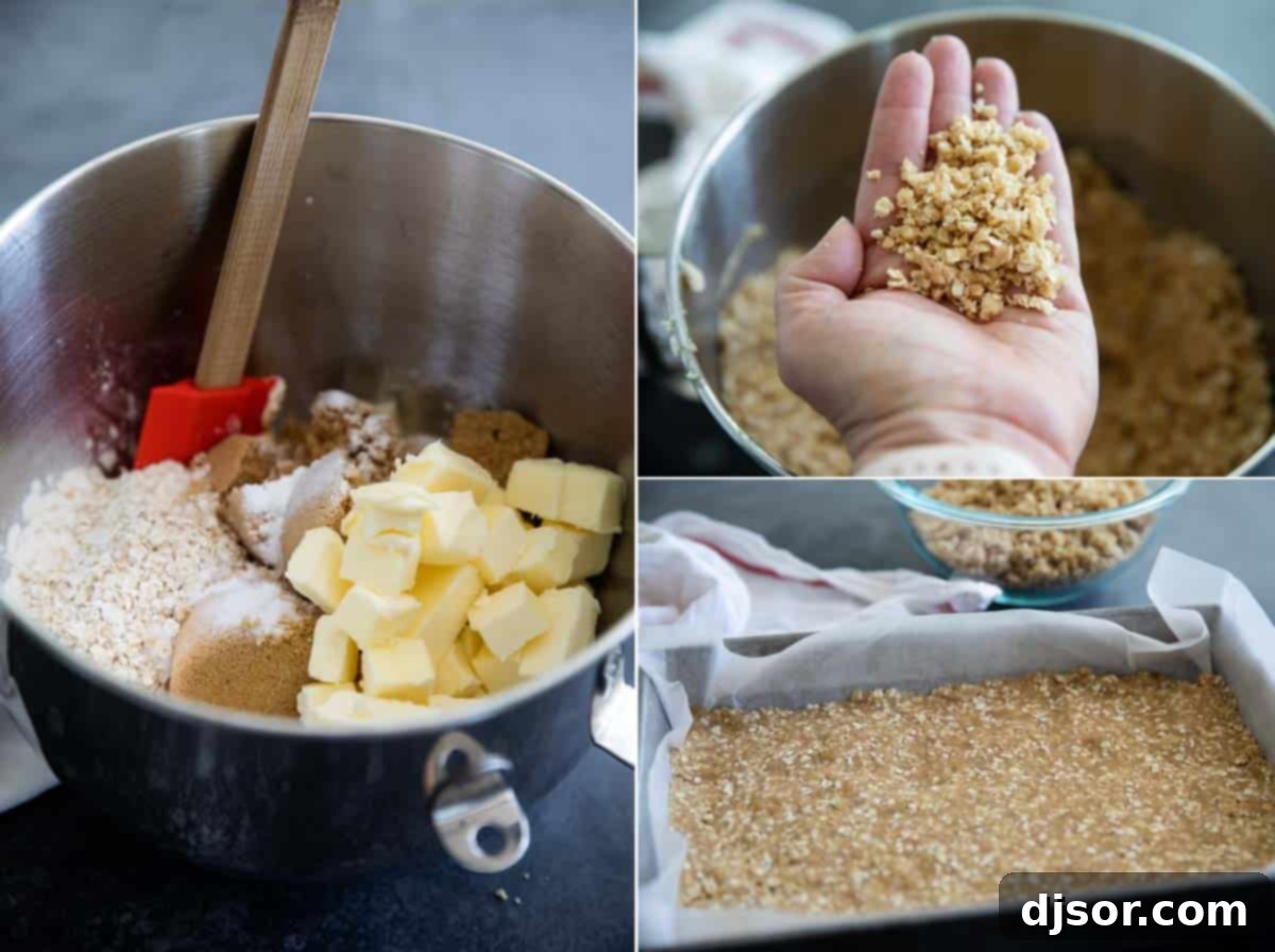 Ingredients for Carmelitas laid out on a table.