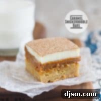 Golden Caramel Snickerdoodle Bliss 2 Caramel Snickerdoodle Bars on Taste and Tell
