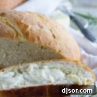 slice of potato bread with butter