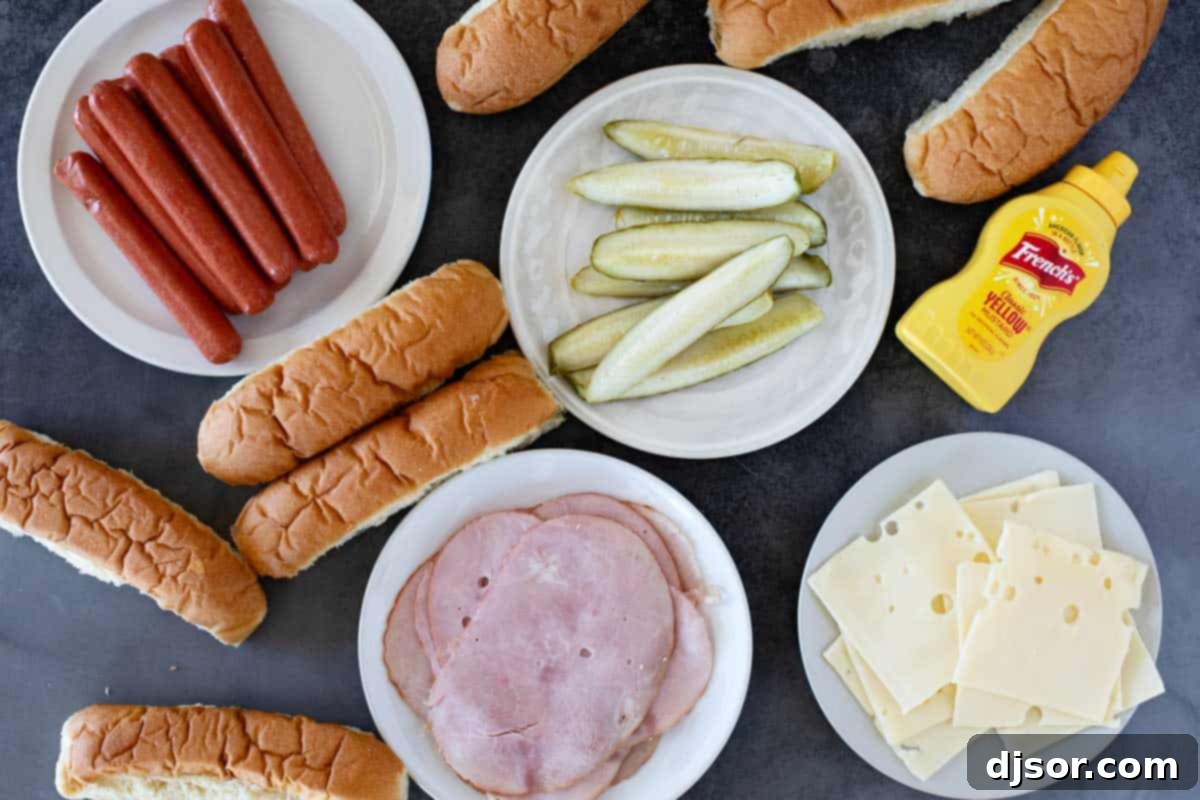 Havana Hot Dogs 3 Ingredients for Cuban Hot Dogs.