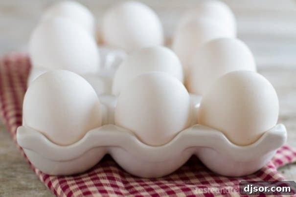 Fresh Eggs Ready for a Waffled Breakfast Grilled Cheese Sandwich