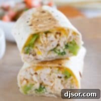 Grilled burritos with chicken and broccoli