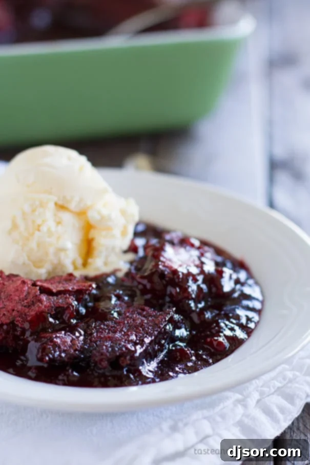 Decadent Red Velvet Cobbler 2 Delicious Red Velvet Cobbler Recipe