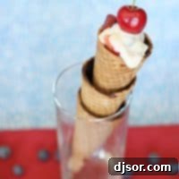 Berries and Cream Cones